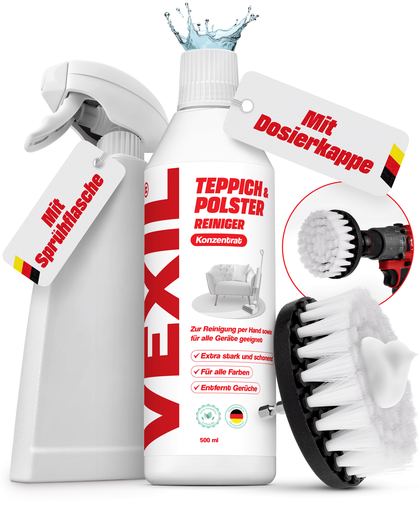 Teppich- & Polsterreiniger Konzentrat