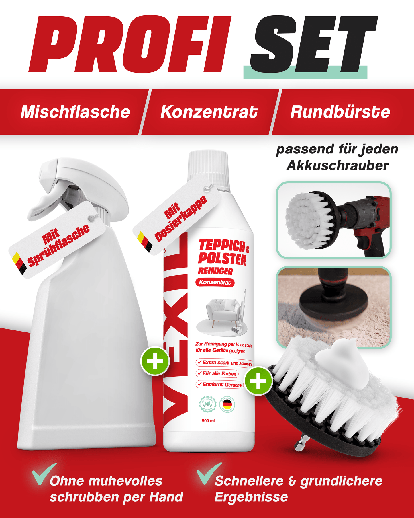 Teppich- & Polsterreiniger Konzentrat