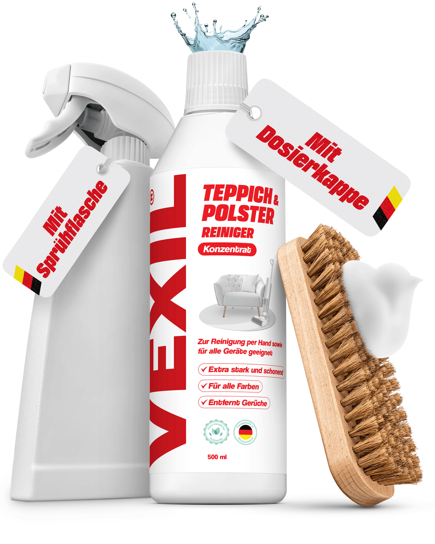 Teppich- & Polsterreiniger Konzentrat