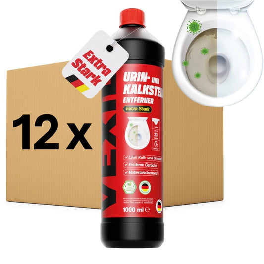 12 x (1 Liter) Urin- & Kalksteinlöser -> EXTRA STARK >16% Salzsäure