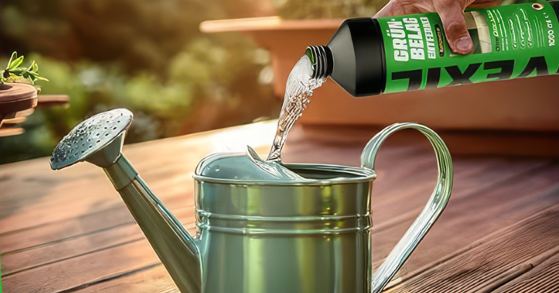 MIT WASSER VERDÜNNEN