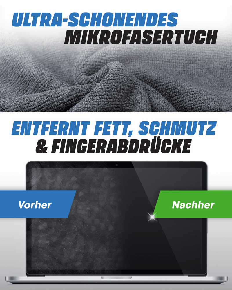 Bildschirmreiniger Spray - für Smartphone, Tablet, Handy, Laptop