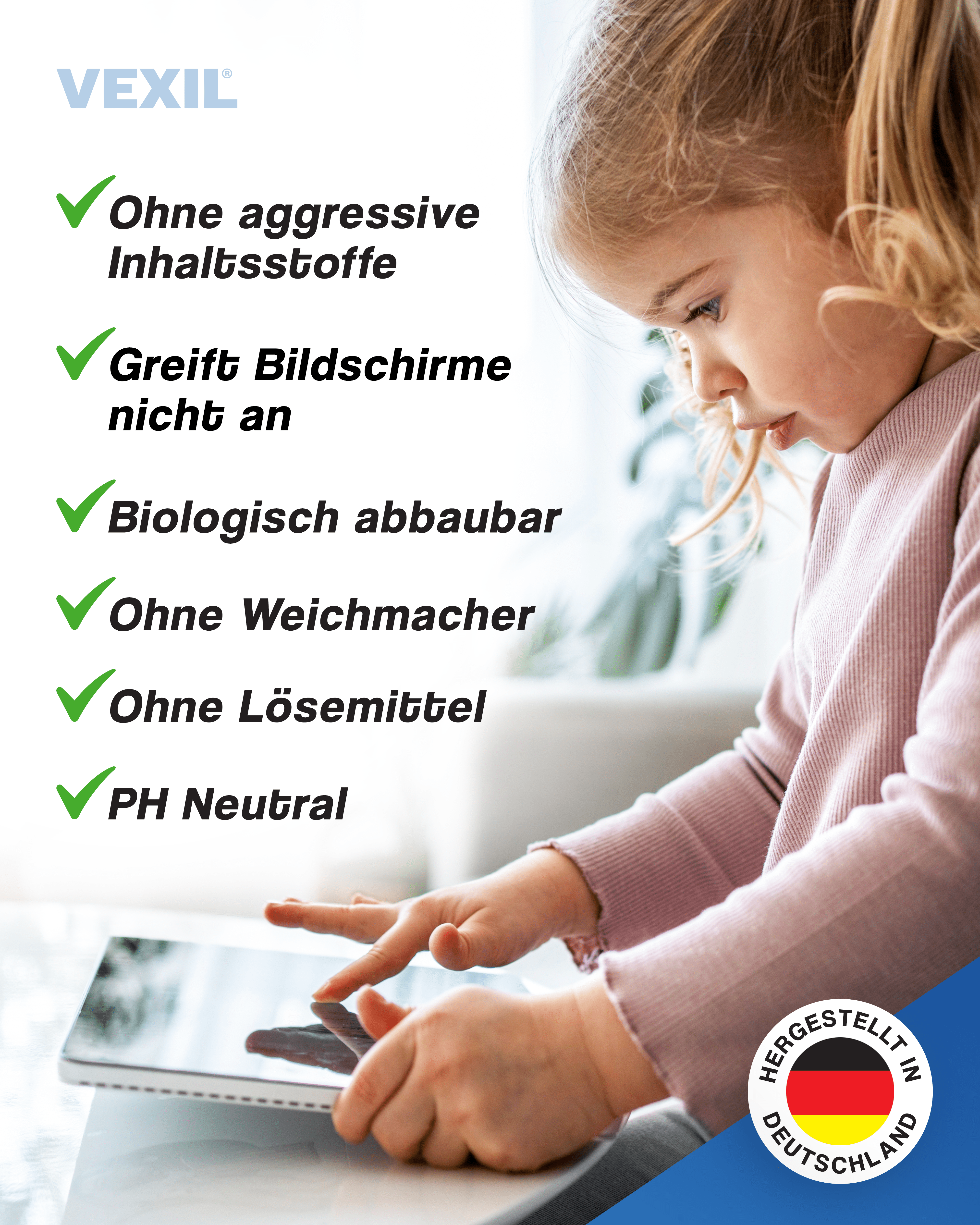 Bildschirmreiniger Spray - für Smartphone, Tablet, Handy, Laptop