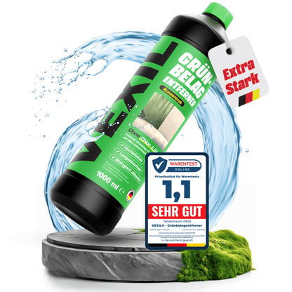 Grünbelagentferner Konzentrat – entfernt Algen, Moos, Pilze & Flechten