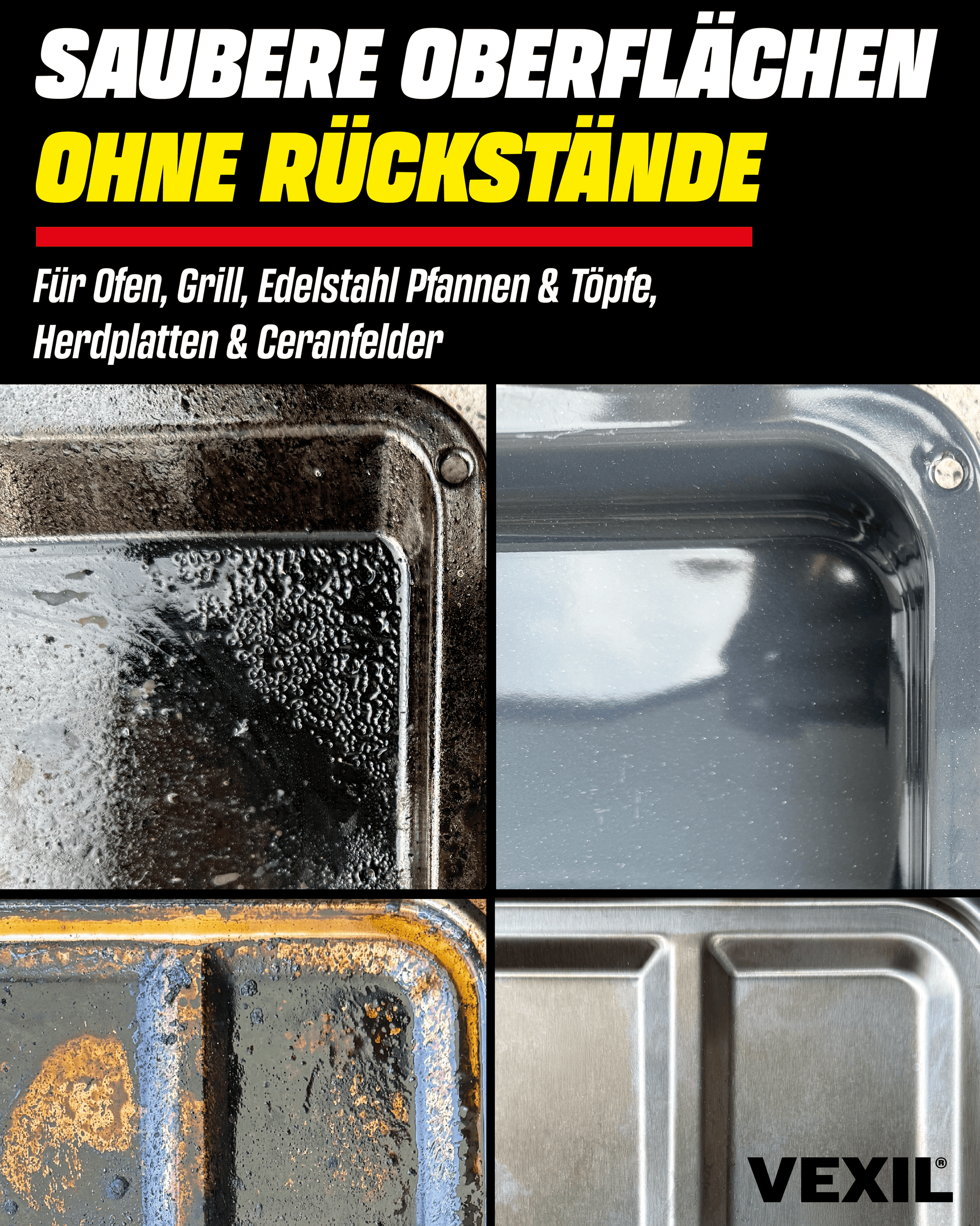 Krustenlöser X - Extra Starker Backofen- & Grillreiniger