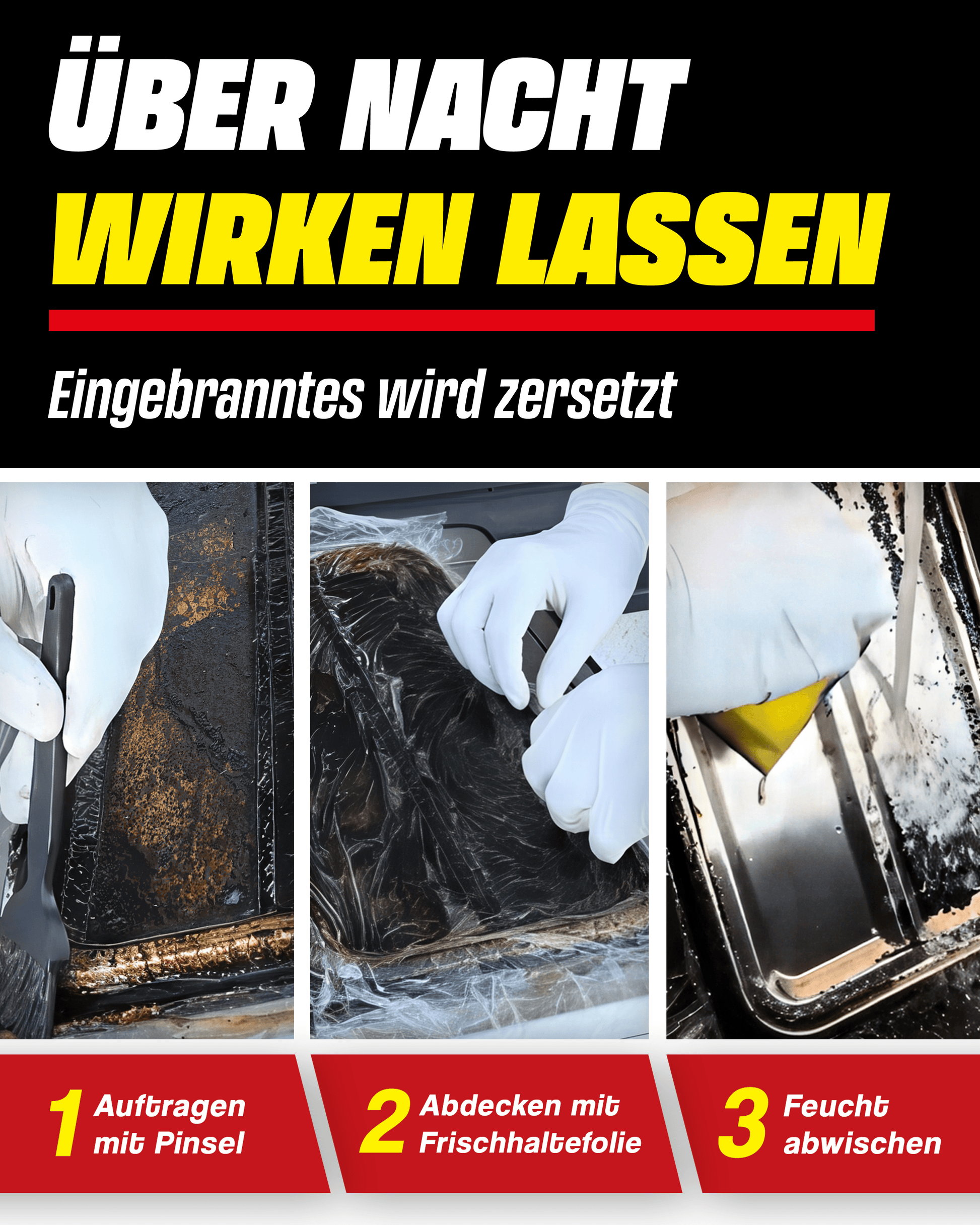 Krustenlöser X - Extra Starker Backofen- & Grillreiniger