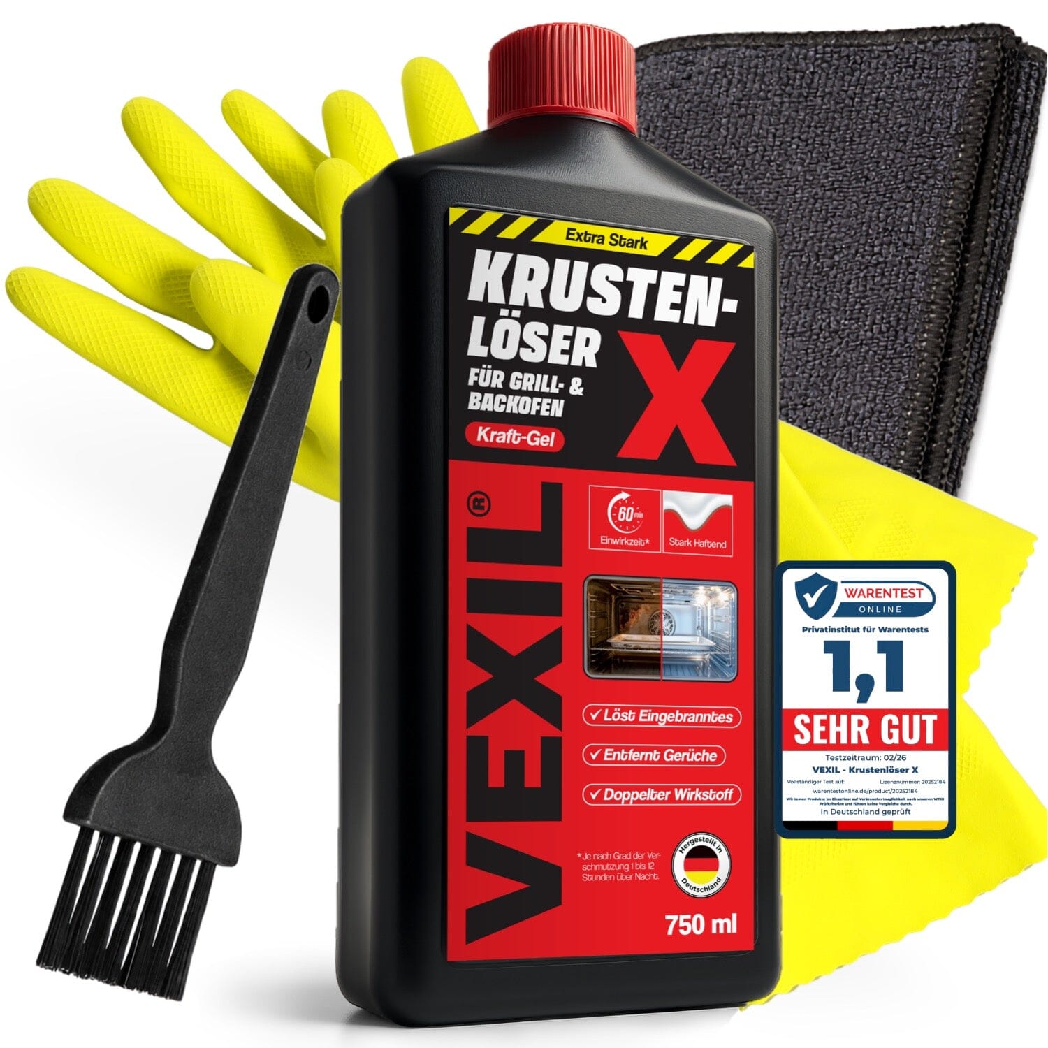 Krustenlöser X - Extra Starker Backofen- & Grillreiniger