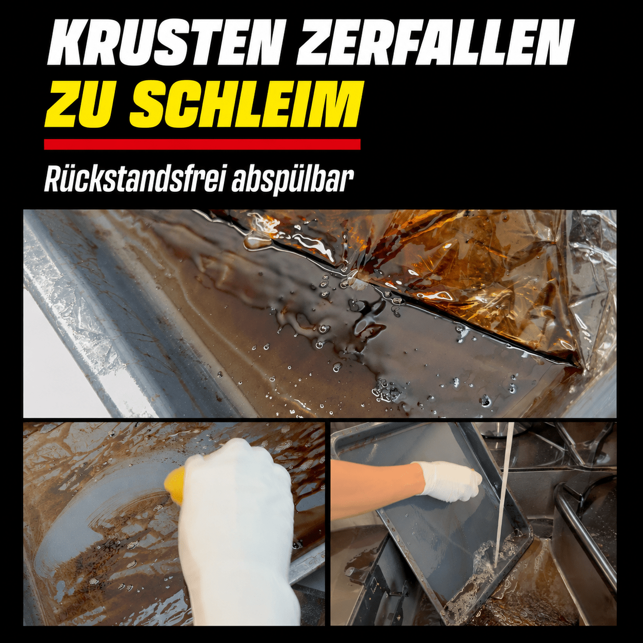Krustenlöser X - Extra Starker Backofen- & Grillreiniger