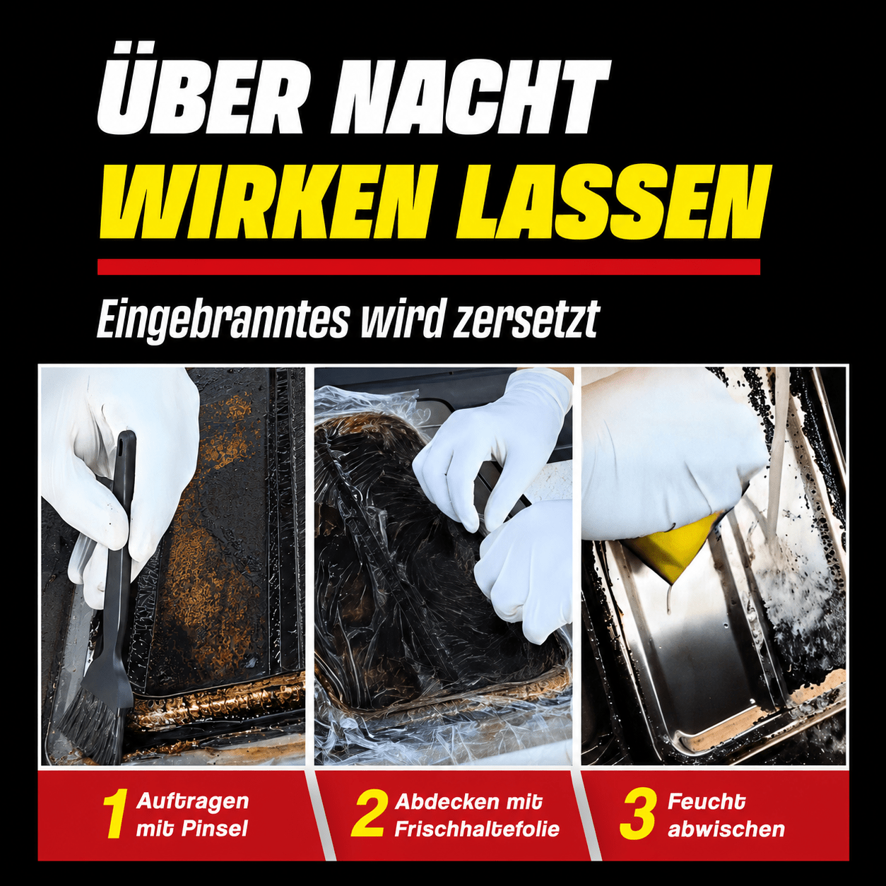Krustenlöser X - Extra Starker Backofen- & Grillreiniger