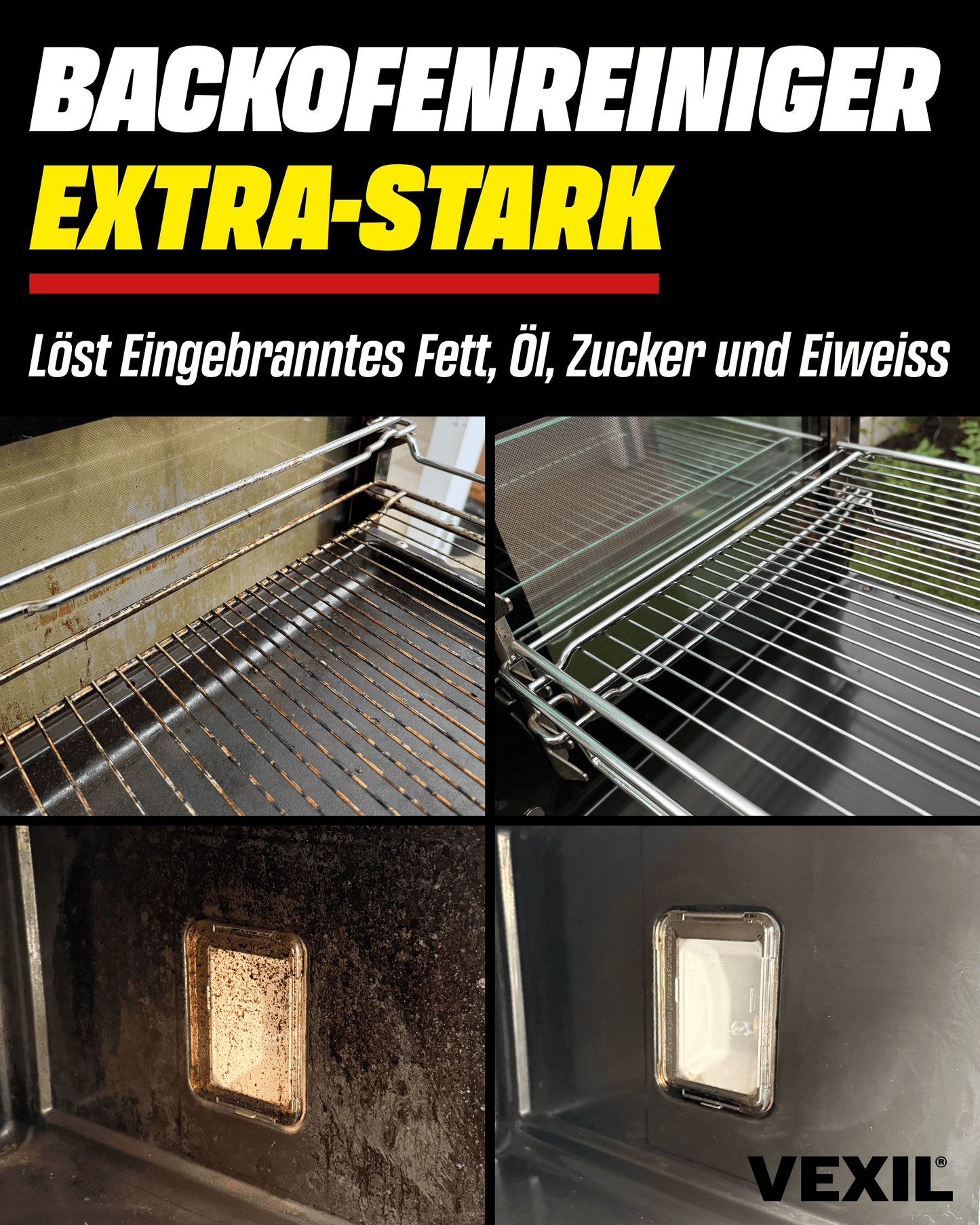 Krustenlöser X - Extra Starker Backofen- & Grillreiniger