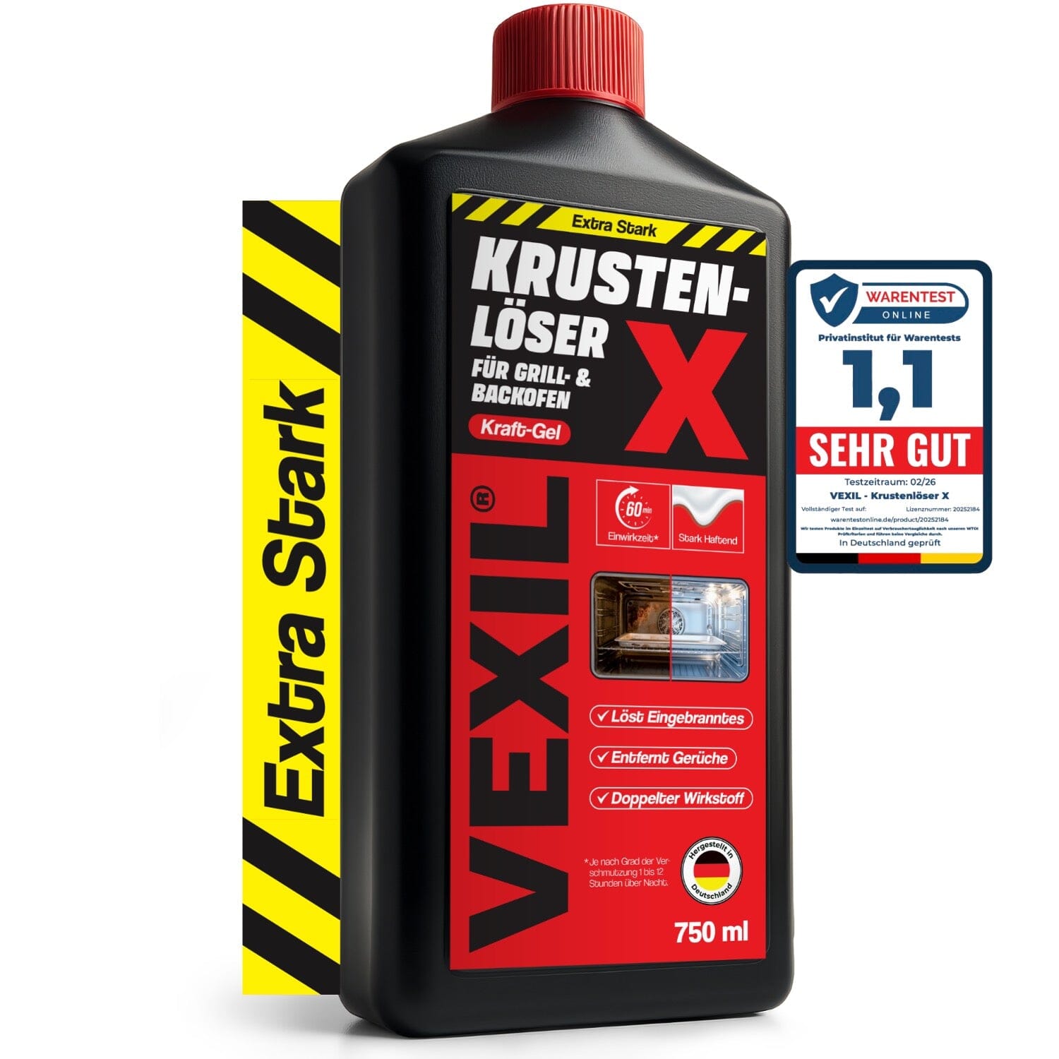 Krustenlöser X - Extra Starker Backofen- & Grillreiniger