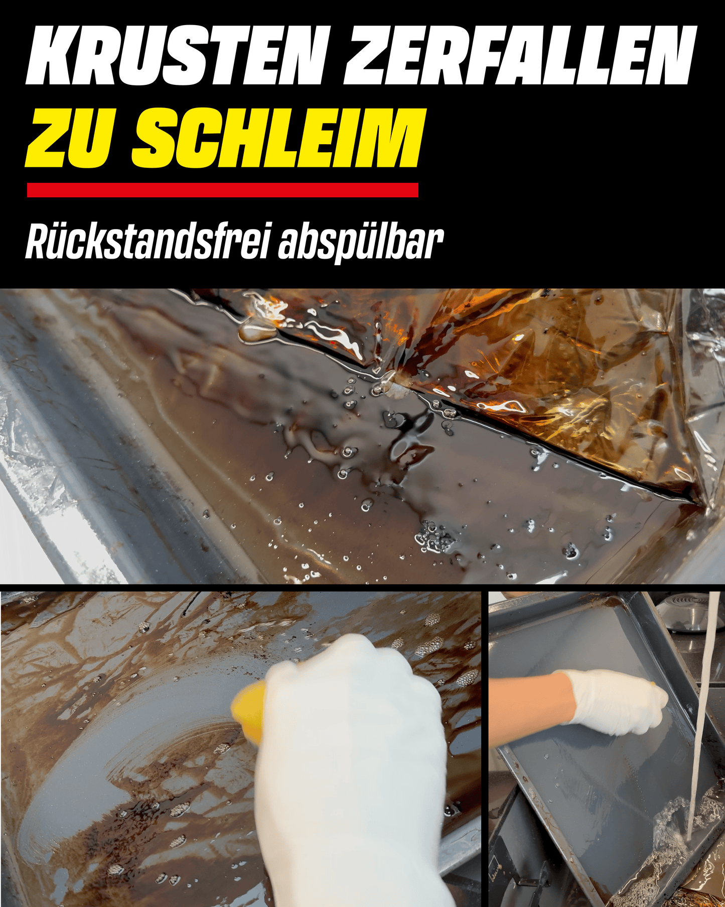 Krustenlöser X - Extra Starker Backofen- & Grillreiniger