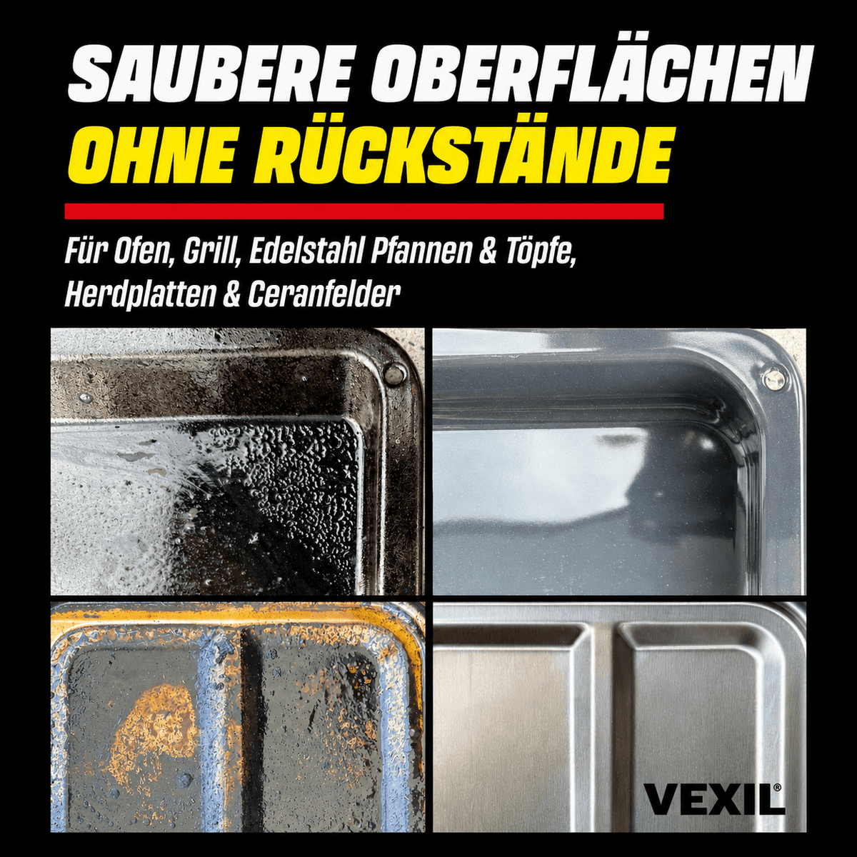 Krustenlöser X - Extra Starker Backofen- & Grillreiniger