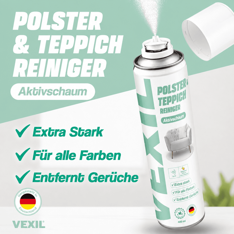 Polster- & Teppich-Reiniger - Entfernt hartnäckigste Verschmutzungen