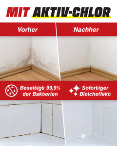 Profi Schimmelentferner für Wand, Bad, Fliesen, Fugen