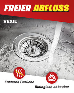 Rohrreiniger - Profi Abflussreiniger extra Stark für Extremfälle - 1L