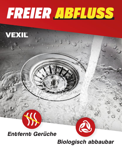 Rohrreiniger - Profi Abflussreiniger extra Stark für Extremfälle - 1L