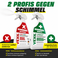 Schimmelentferner Set mit innovativem Schimmelschutz