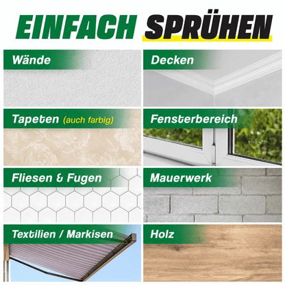 Schimmelentferner Set mit innovativem Schimmelschutz