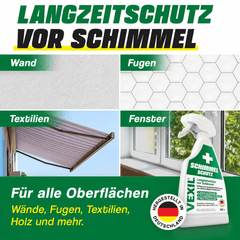 Schimmelschutz - Extreme Schutzbarriere gegen Neubefall