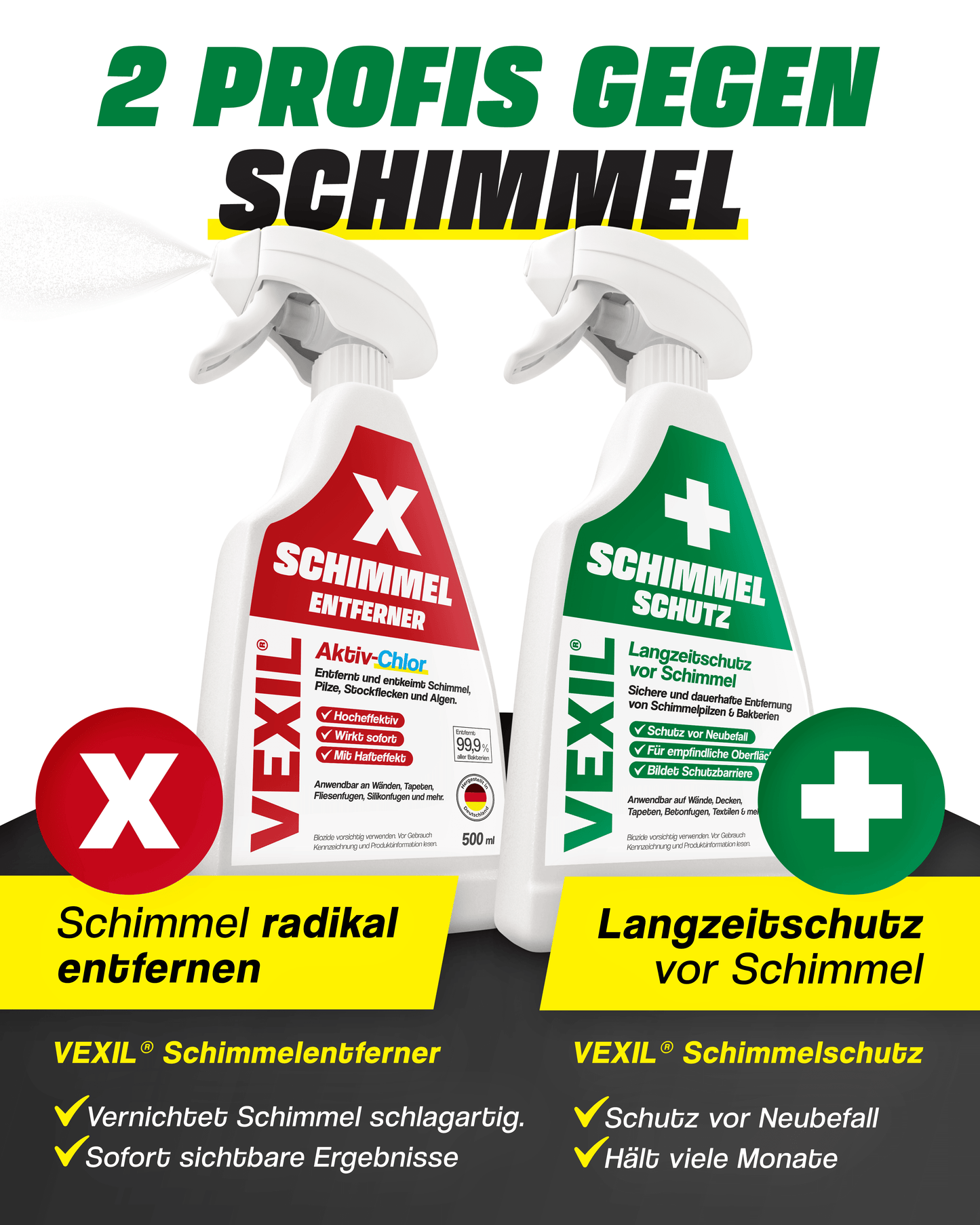 Schimmelschutz - Extreme Schutzbarriere gegen Neubefall