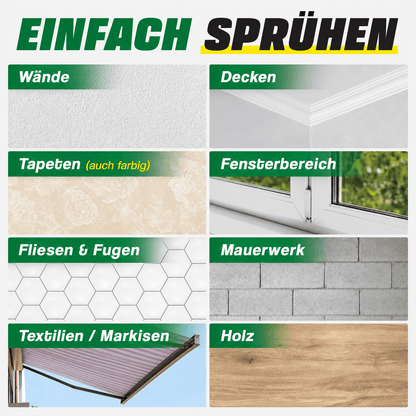 Schimmelschutz - Extreme Schutzbarriere gegen Neubefall