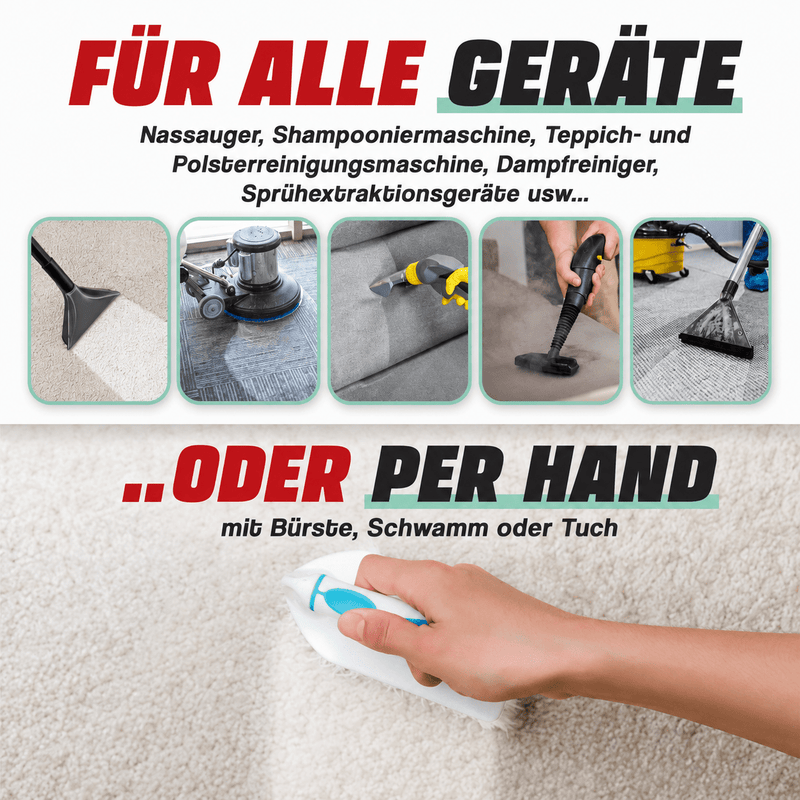 Teppich- & Polsterreiniger Konzentrat