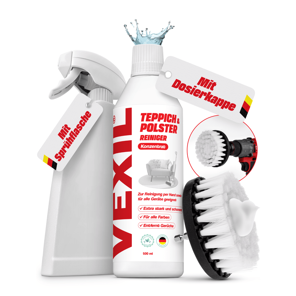 Teppich- & Polsterreiniger Konzentrat