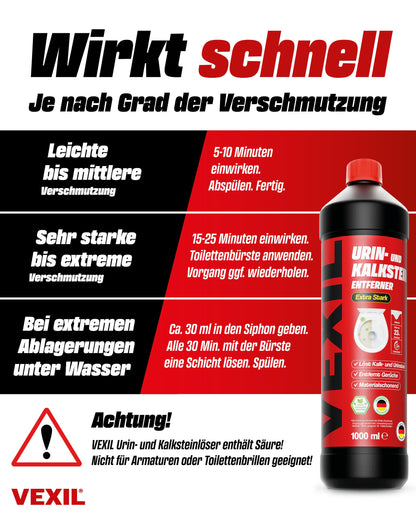 Urinsteinentferner extra Stark - entfernt hartnäckigen Urin- & Kalkstein